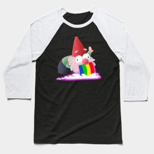 Gnome with RAINBOW Baseball T-Shirt